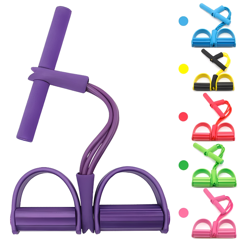 Yoga Fitness Youtube - O Vierrohr-Pedal-Tensgklner Multifunktionales Haushalts-Fitnessgerät Yoga Bauchmuskelstärkung