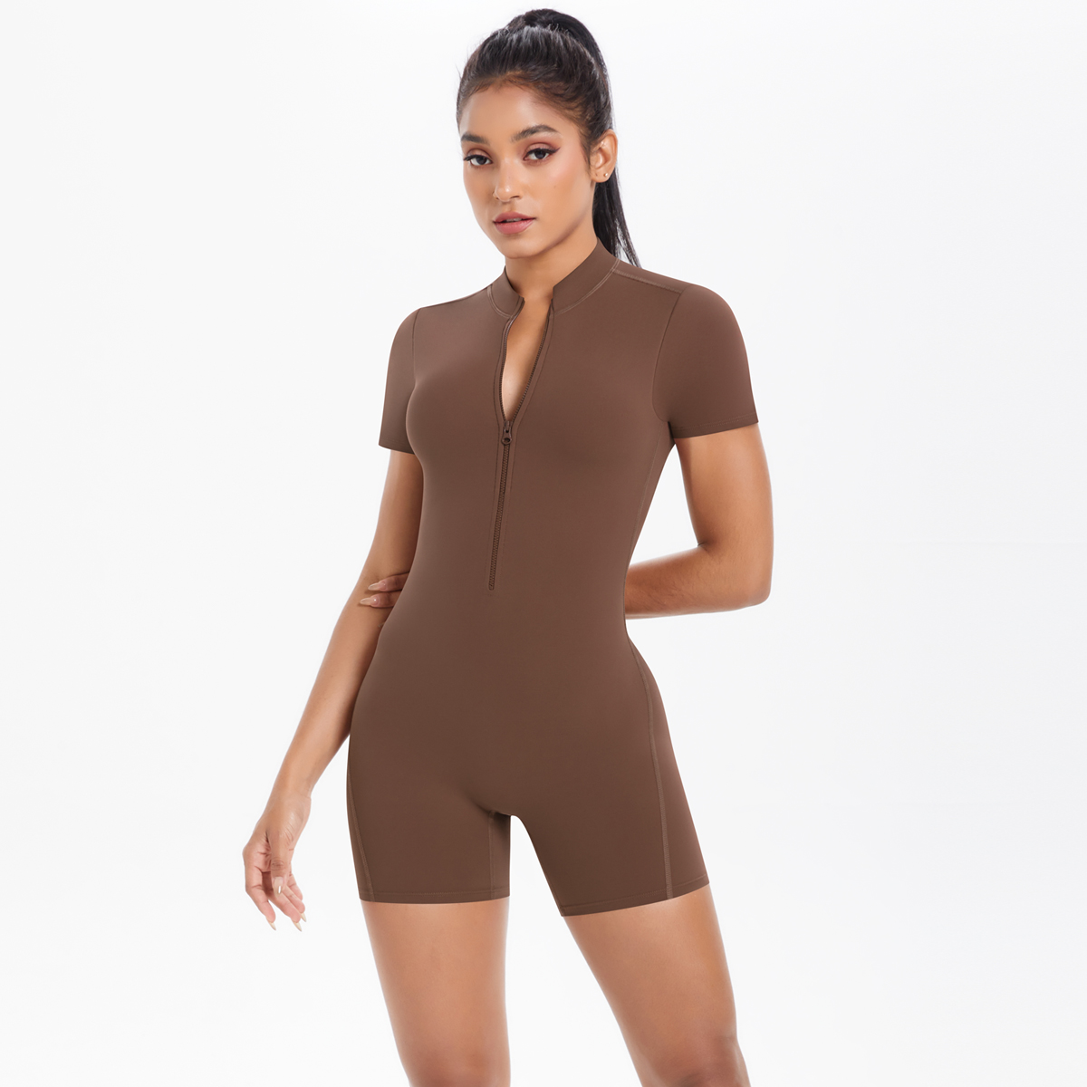 Damen Gym-Jumpsuit Kurze Yoga- – Yoga Y Fitness Bewertung und Preis