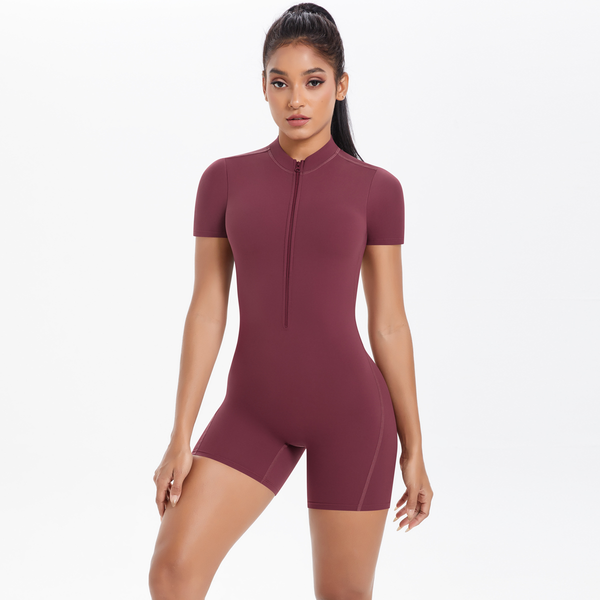 Damen Gym-Jumpsuit Kurze Yoga- – Yoga Y Fitness Bewertung und Preis
