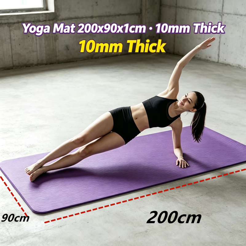 Große Rutschfeste Fitness-Yoga – Yoga Fitness Resiliation Bewertung und Preis