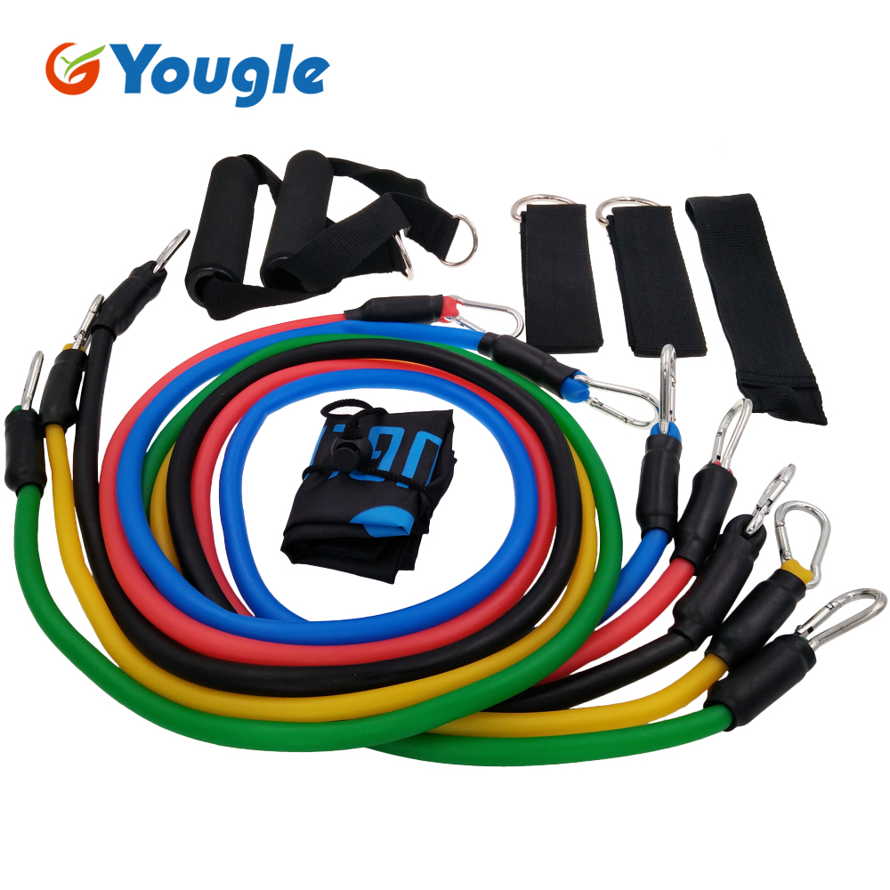 YOUGLE 11 teile/satz Pull Seil – Yoga Fitness Youtube Bewertung und Preis